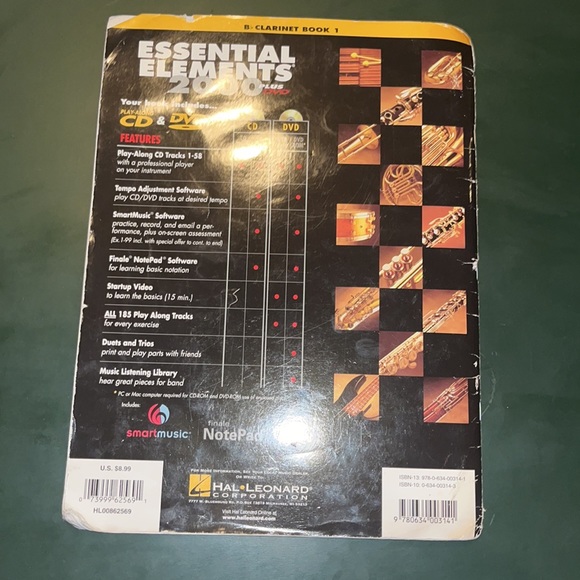Essential Elements 2000 Clarinet book - Picture 2 of 2